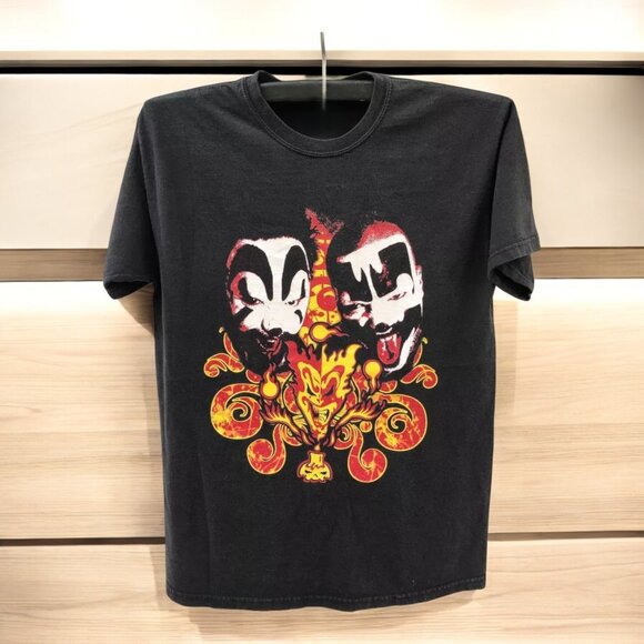 Insane Clown Posse ICP Retro Style Black Unisex Tshirt Men Women - Picture 1 of 3